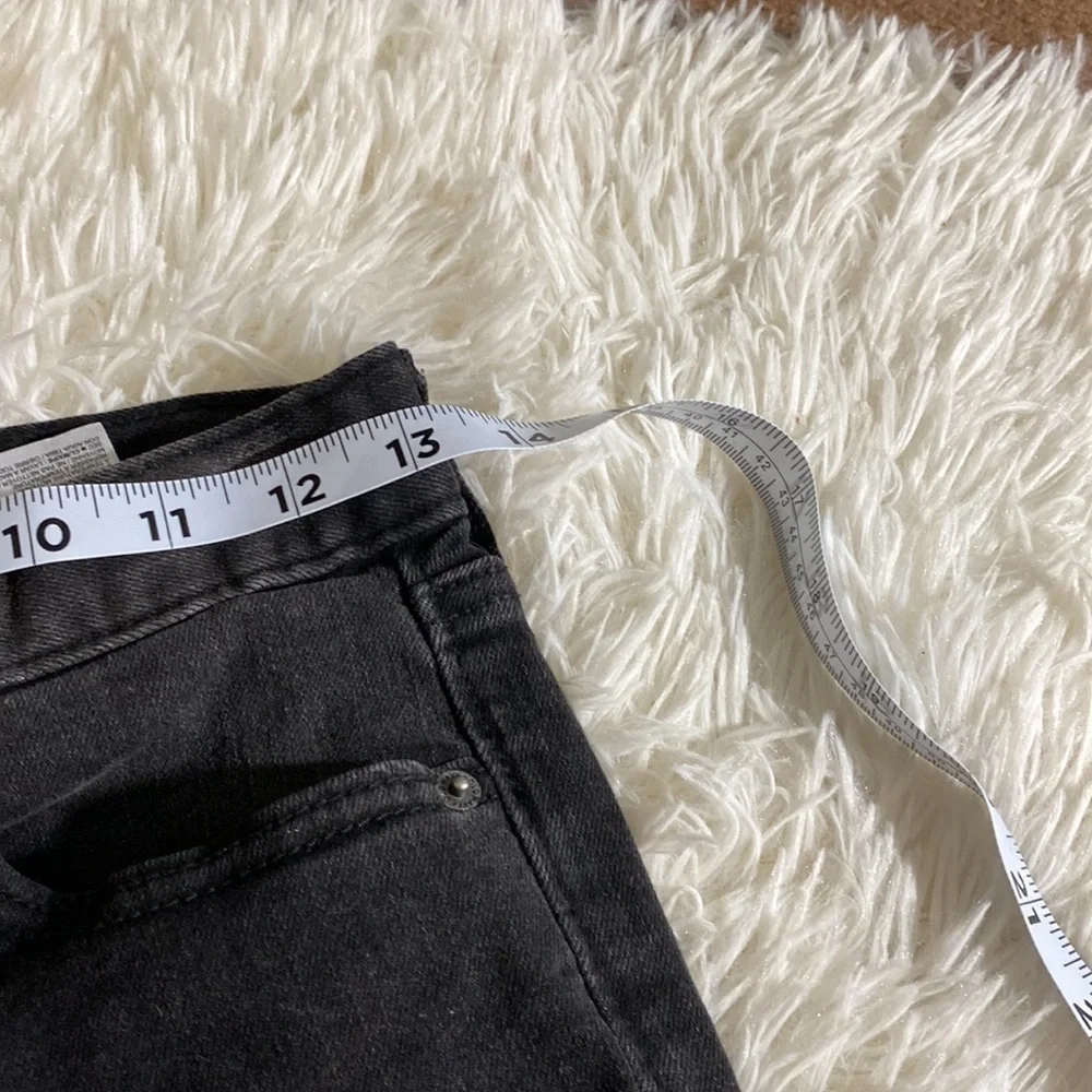 OLD NAVY BOY’S STRAIGHT BUILT IN FLEX BLACK JACK JEANS Size 12 EUC